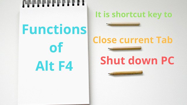 What Is The Use Of Alt F4 And Its Related Shortcuts Etipsguruji