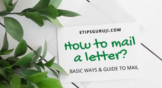 How-to-mail-a-letter