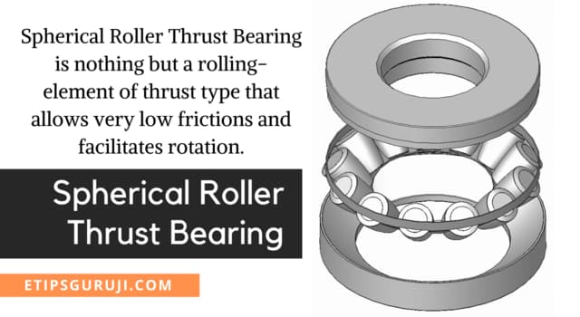 Spherical Roller Thrust Bearing