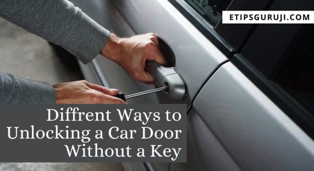 Unlocking a Car Door Without a Key