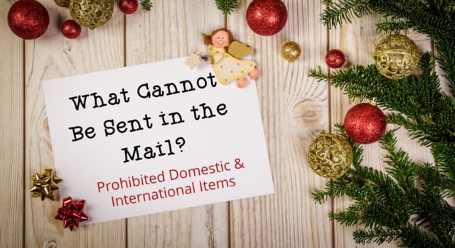 What Cannot Be Sent in the Mail? How to mail a letter