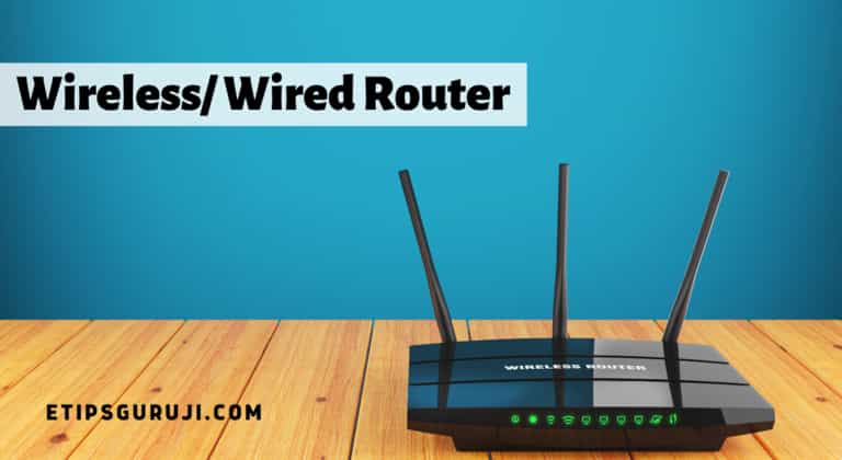 Wireless/Wired Router