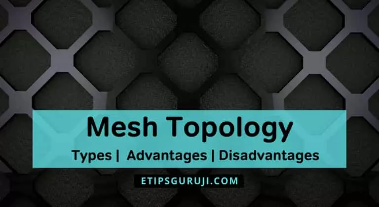 Mesh Topology: Definition, Types, Advantages & Disadvantages