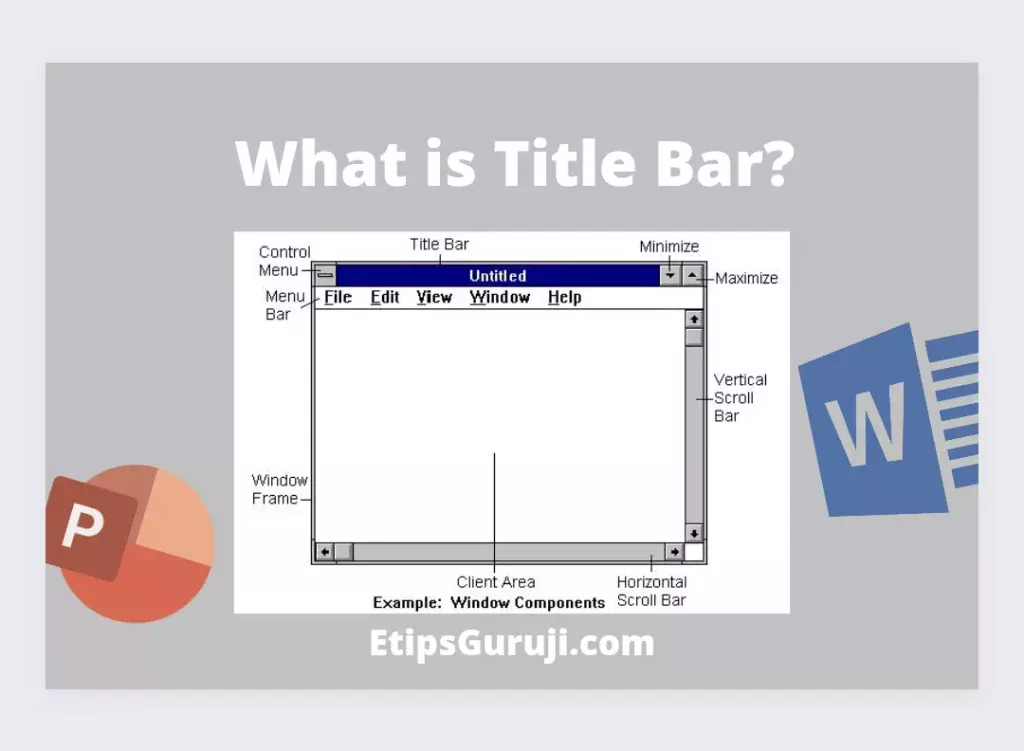 [Explained] What is Title Bar Definitions