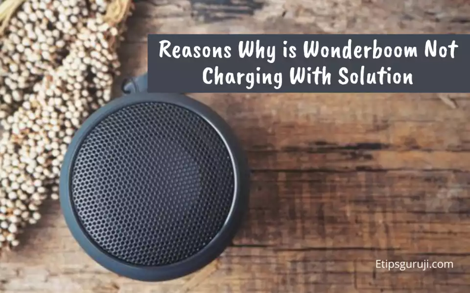 Reasons Why is Wonderboom Not Charging With Solution