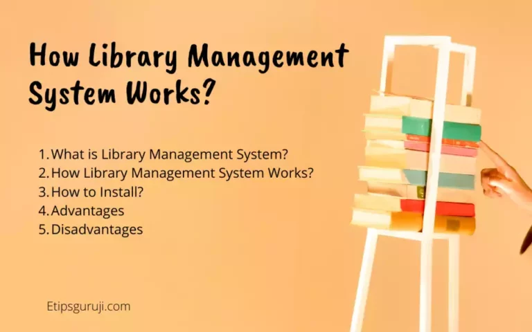 How Library Management System Works? Common Softwares