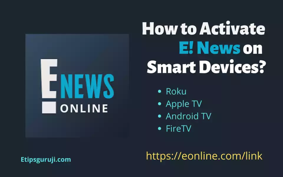 Eonline.com Link How to Activate on Various Devices
