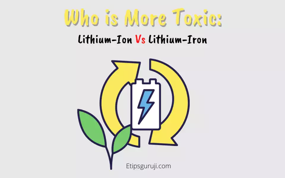 Who is More Toxic Lithium Ion or Lithium-Iron