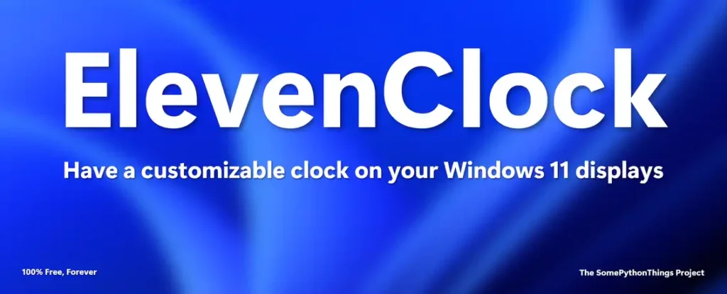 how to show the seconds on windows 11 with eleven clockapp