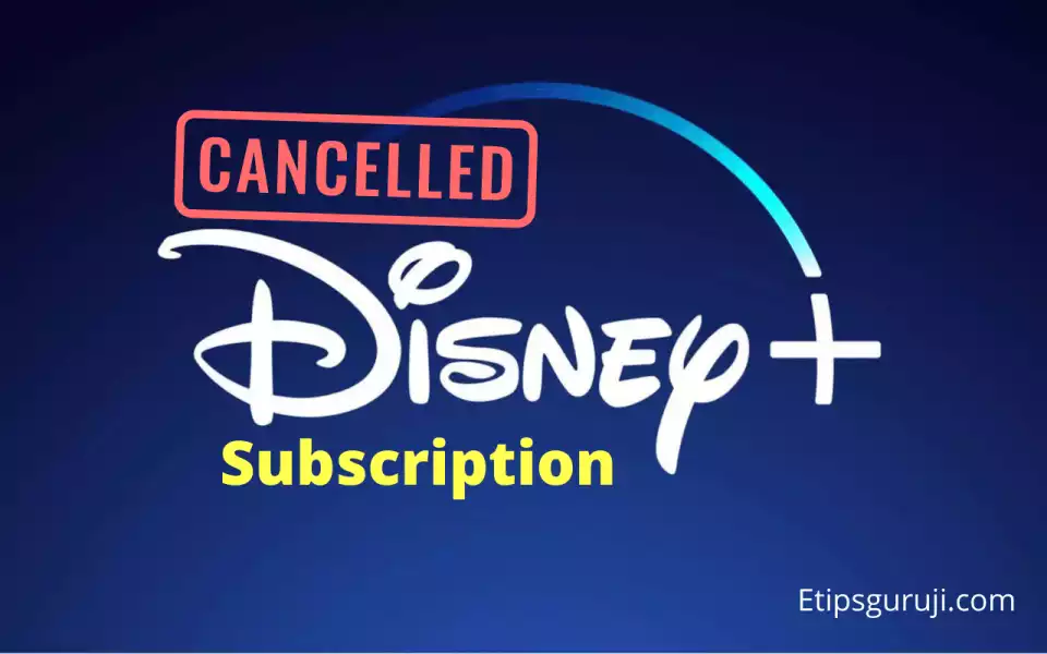 How to Cancel Disney+ Subscription using Browser 