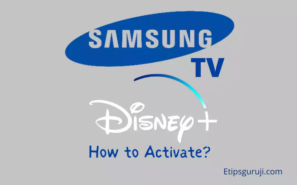 How to Get Disney Plus on Samsung Smart TV using disneyplus.com begin