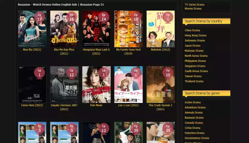boxasian is oldest website to watch korean drama shows