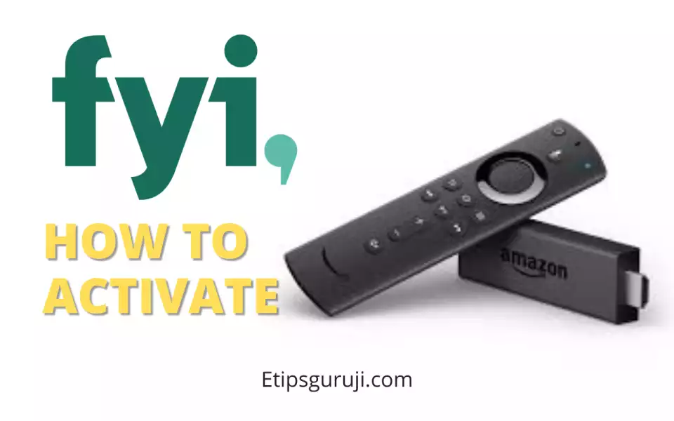 Activate FYI Network on Android TV