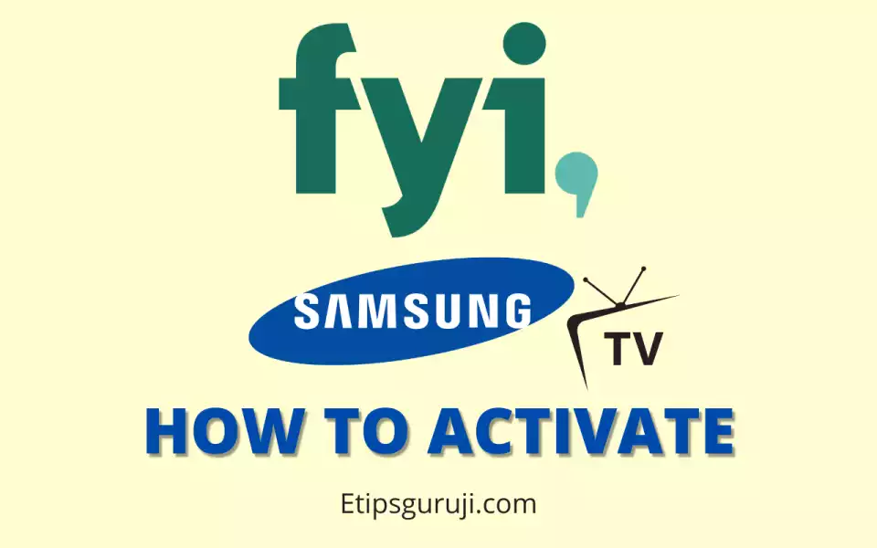 Activate FYI on Samsung Smart TV