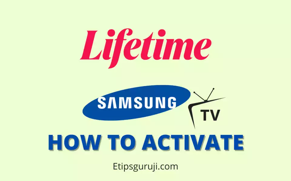 Activate Mylifetime.com on Samsung TV