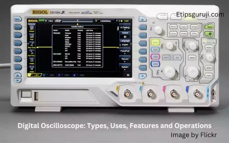 Digital Oscilloscope: Types, Uses, Features and Operations