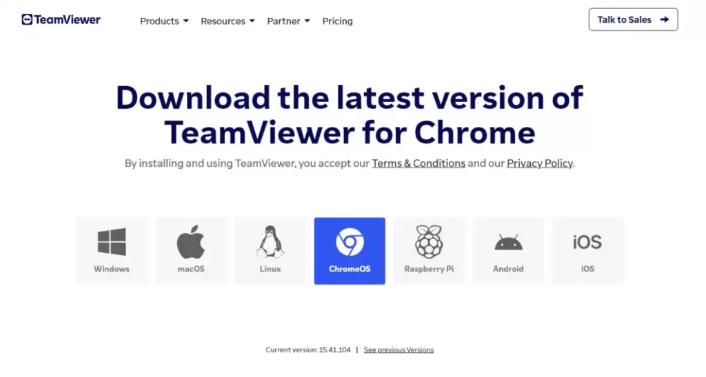 4. TeamViewer Chrome Extension