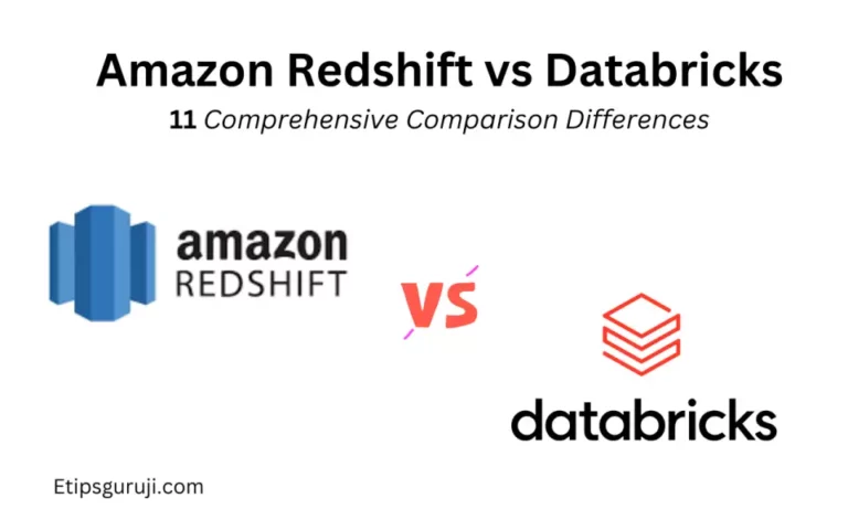 Amazon Redshift vs Databricks: 11 Feature-by-Feature Breakdown