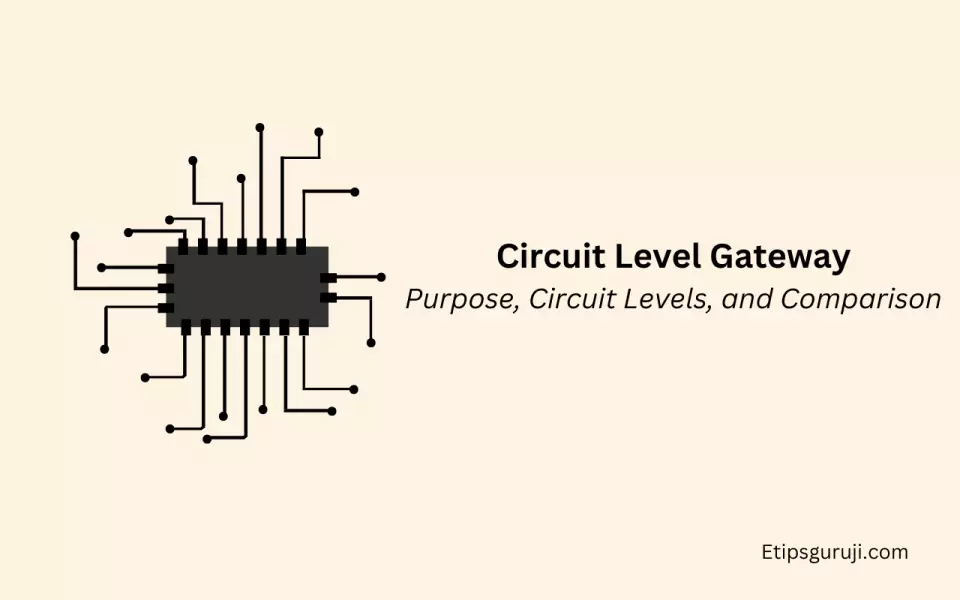 Circuit Level Gateway Purpose, Circuit Levels, and Comparison