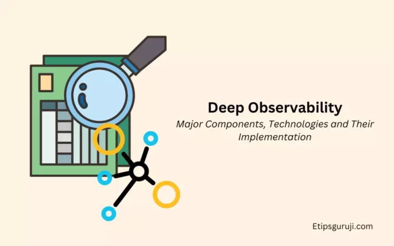 Deep Observability: Major Components, Technologies and Their Implementation