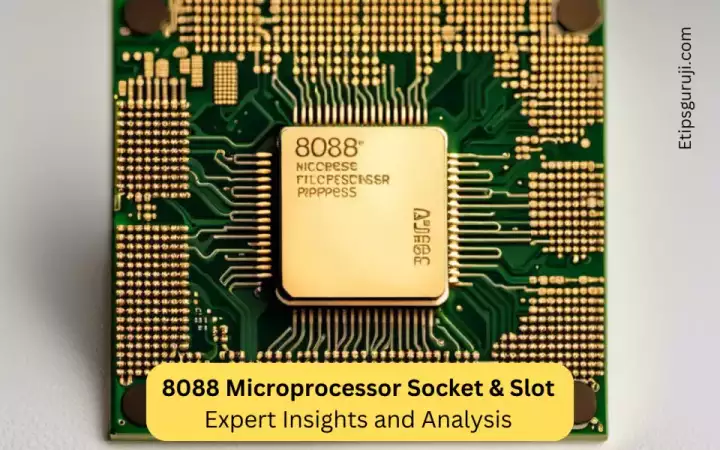 8088 Microprocessor Socket and Slot