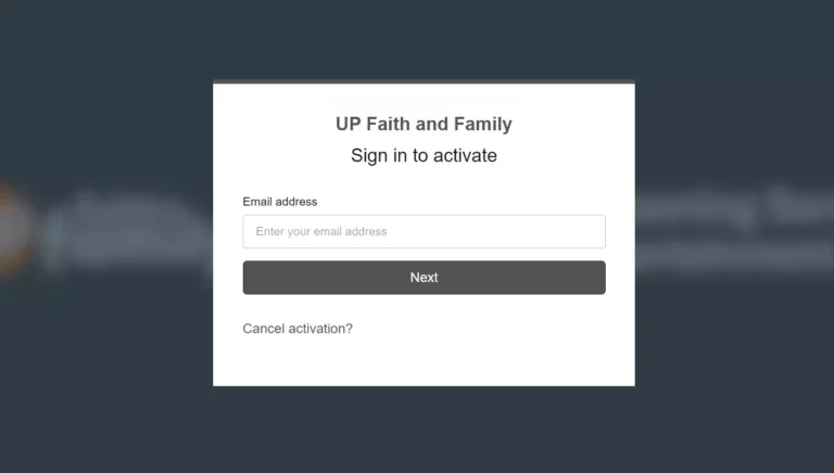 [How to] Activate UP Faith & Family On Roku, FireStick, Apple and Android TV